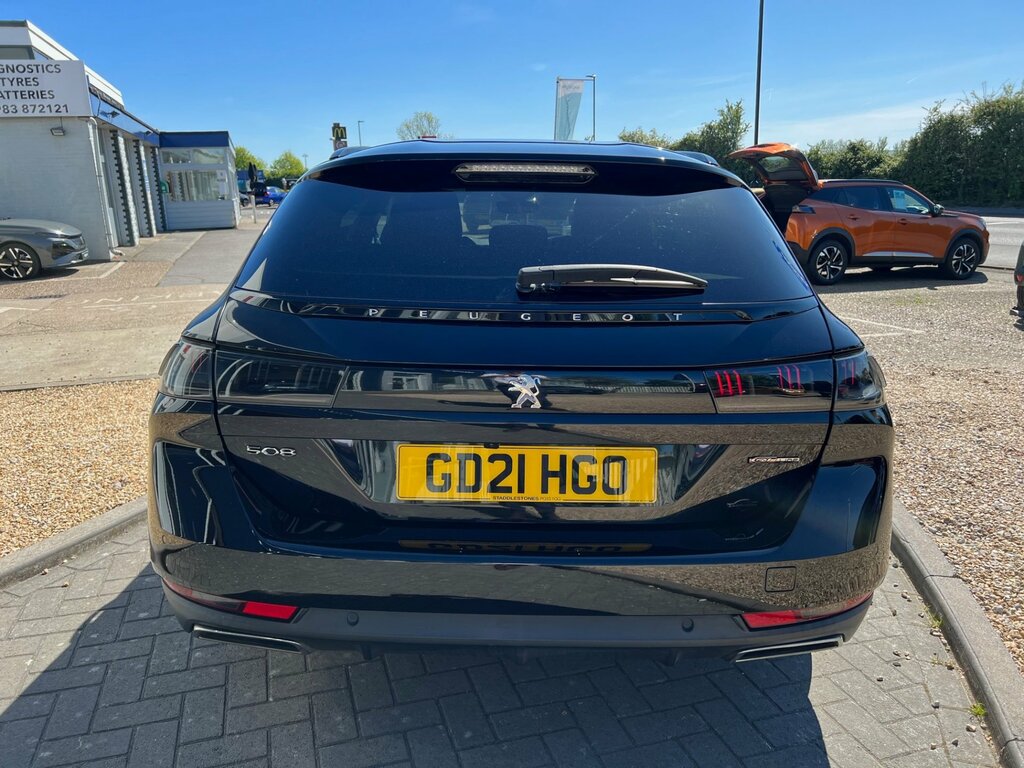 Peugeot 508 SW Gt-line 1.2 Puretech 130 Eat8 Black #5