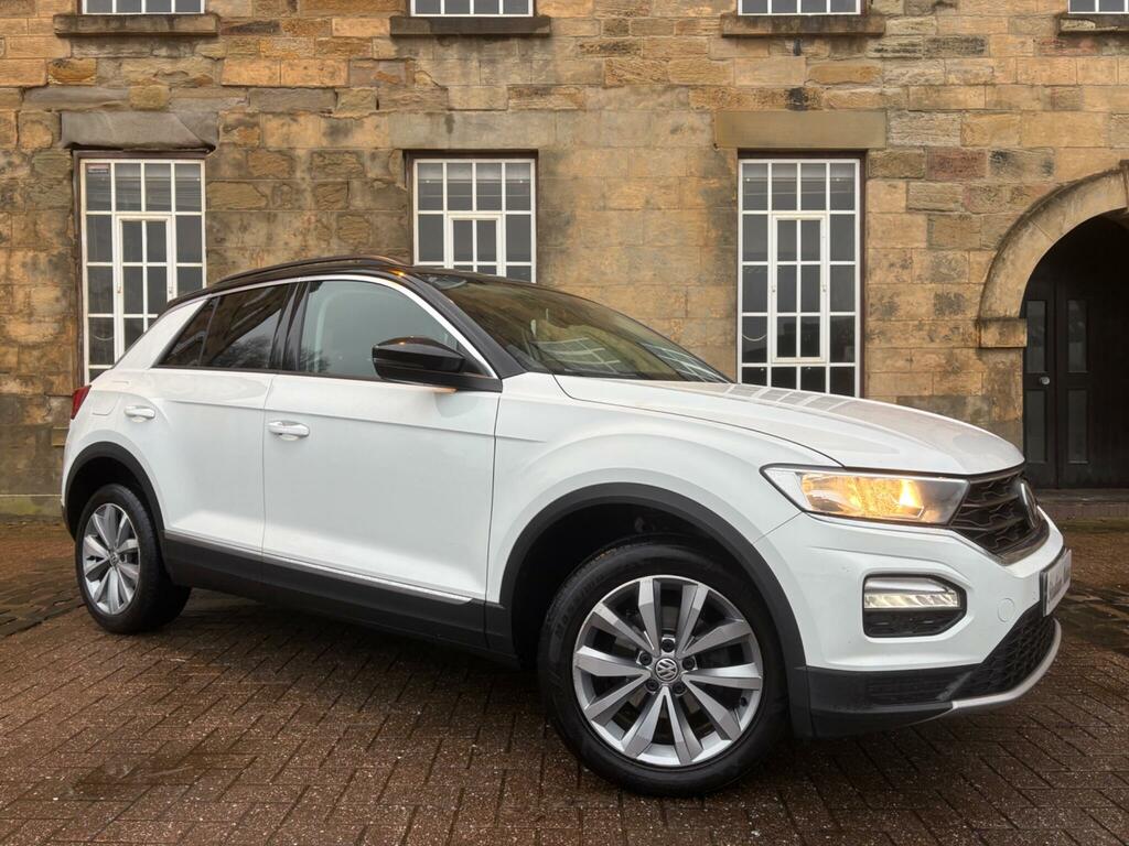 Volkswagen T-Roc 1.0 Tsi Design Euro 6 Ss NC68ZTH White #2