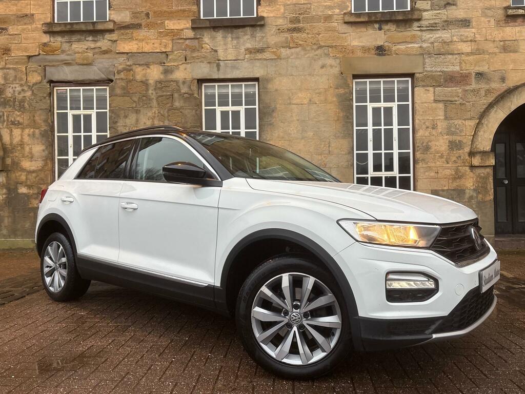 Volkswagen T-Roc 1.0 Tsi Design Euro 6 Ss NC68ZTH White #3