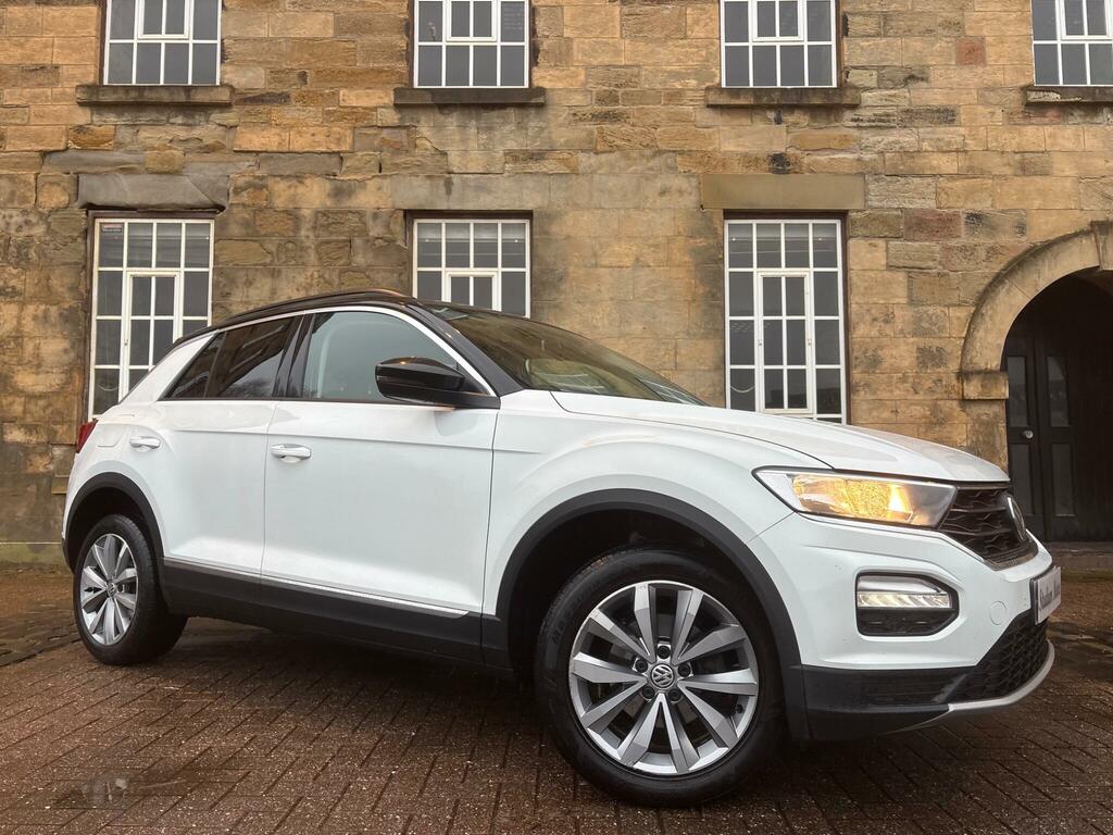 Volkswagen T-Roc 1.0 Tsi Design Euro 6 Ss NC68ZTH White #4