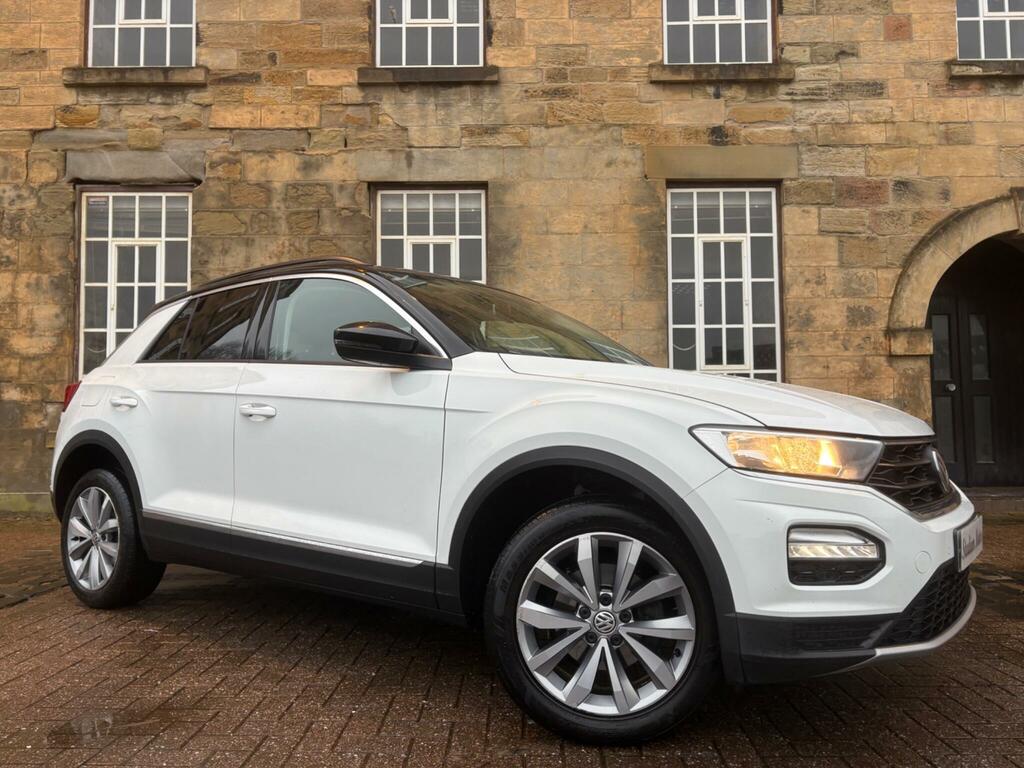 Volkswagen T-Roc 1.0 Tsi Design Euro 6 Ss NC68ZTH White #6