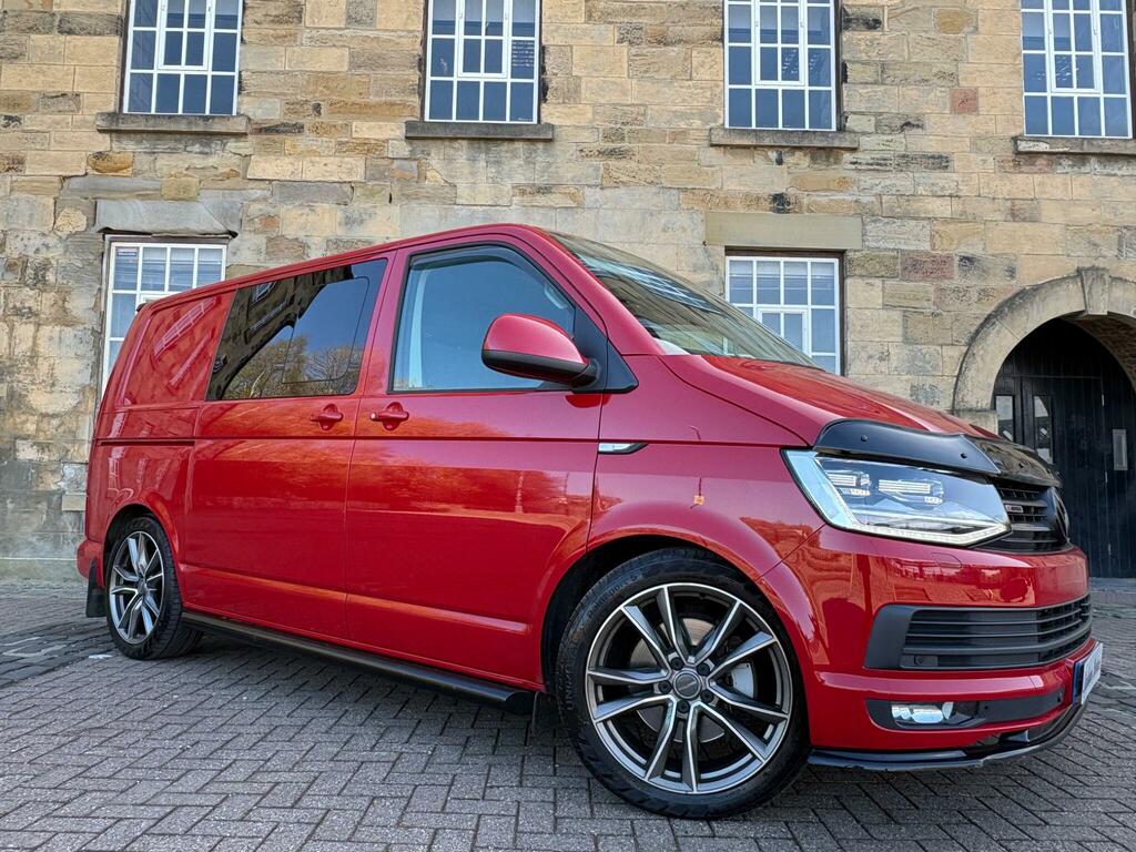 Volkswagen Transporter 2.0 Bitdi T32 Bluemotion Tech Highline Kombi Dsg 4 DG68HHO Red #6