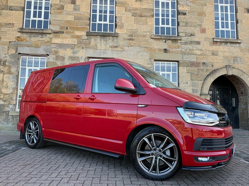 Volkswagen Transporter 2.0 Bitdi T32 Bluemotion Tech Highline Kombi Dsg 4 DG68HHO Red #5