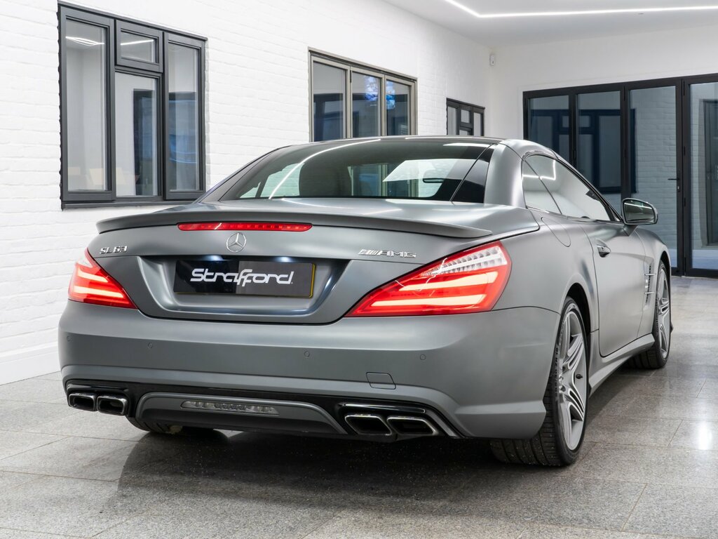 Mercedes-Benz SL Class 5.5 Sl63 V8 Amg Convertible Spds Mct Eu Grey #3