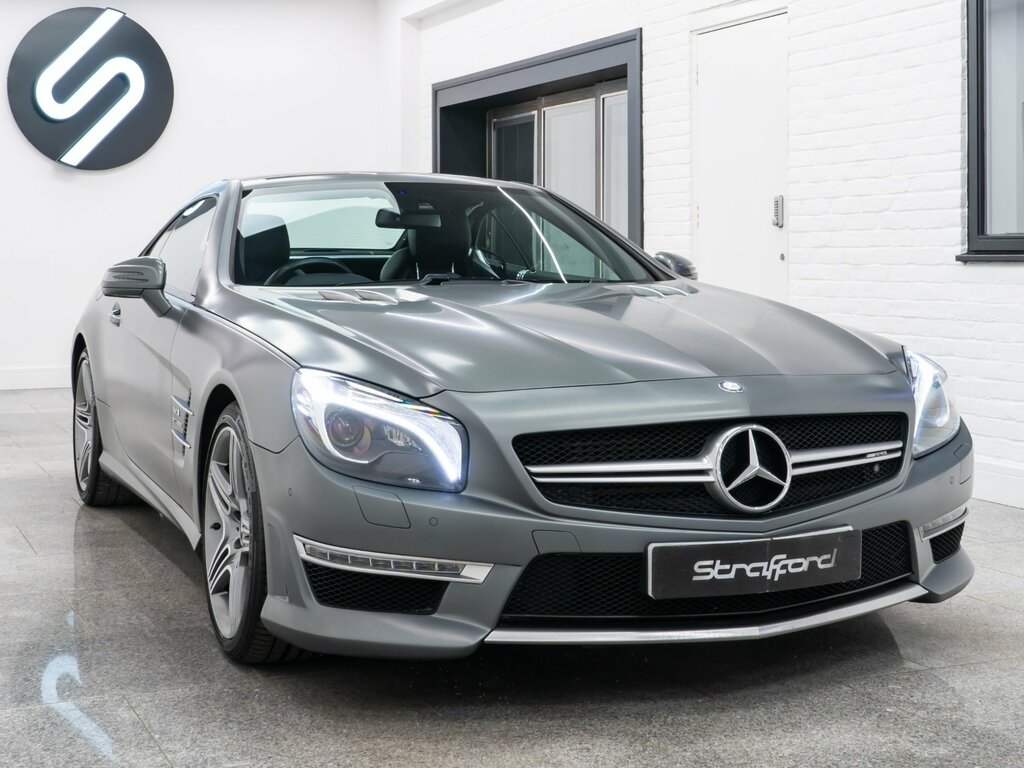Mercedes-Benz SL Class 5.5 Sl63 V8 Amg Convertible Spds Mct Eu Grey #2