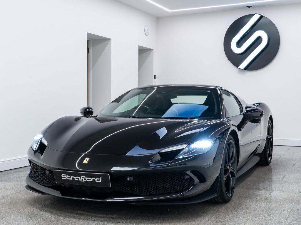 Ferrari 296 GTB 3.0T V6 7.45Kwh Coupe Plug-in Hybrid F1 Black