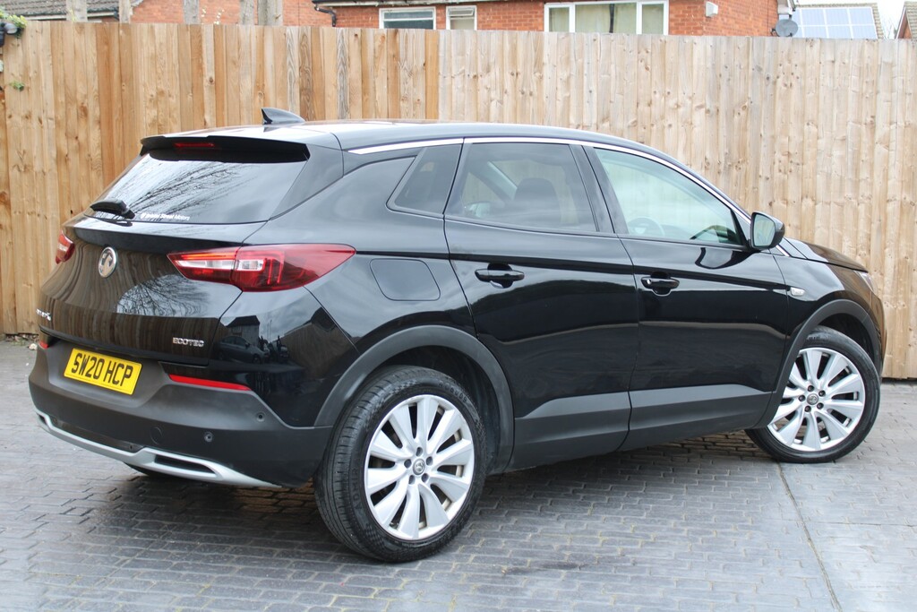 Vauxhall Grandland X 1.2 Turbo Elite Nav 2020 SW20HCP Black #3