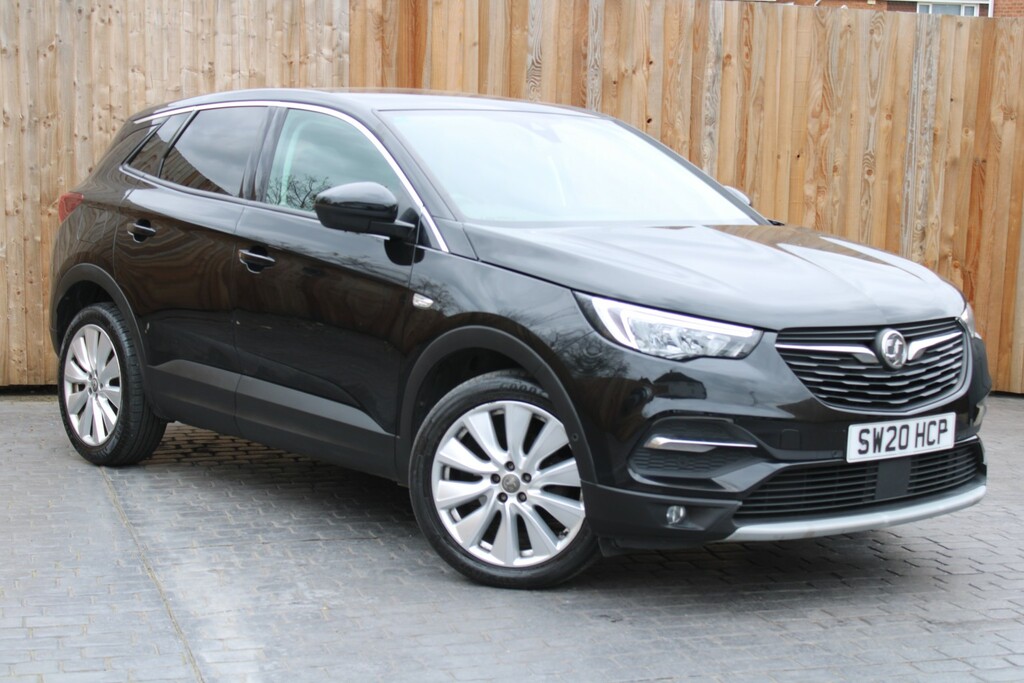 Vauxhall Grandland X 1.2 Turbo Elite Nav 2020 SW20HCP Black #2