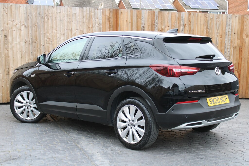 Vauxhall Grandland X 1.2 Turbo Elite Nav 2020 SW20HCP Black #4