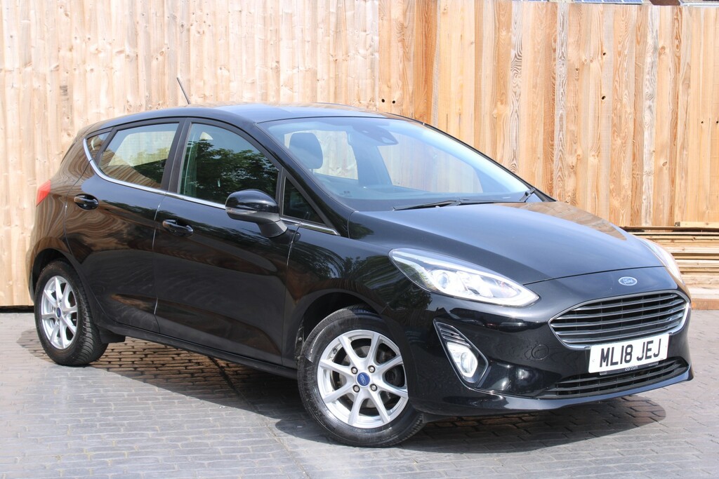 Ford Fiesta 1.1 Ti-vct Zetec 2018 ML18JEJ Black #2