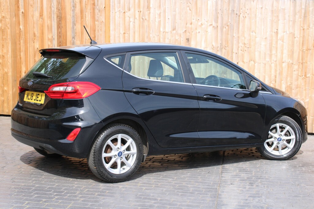 Ford Fiesta 1.1 Ti-vct Zetec 2018 ML18JEJ Black #3
