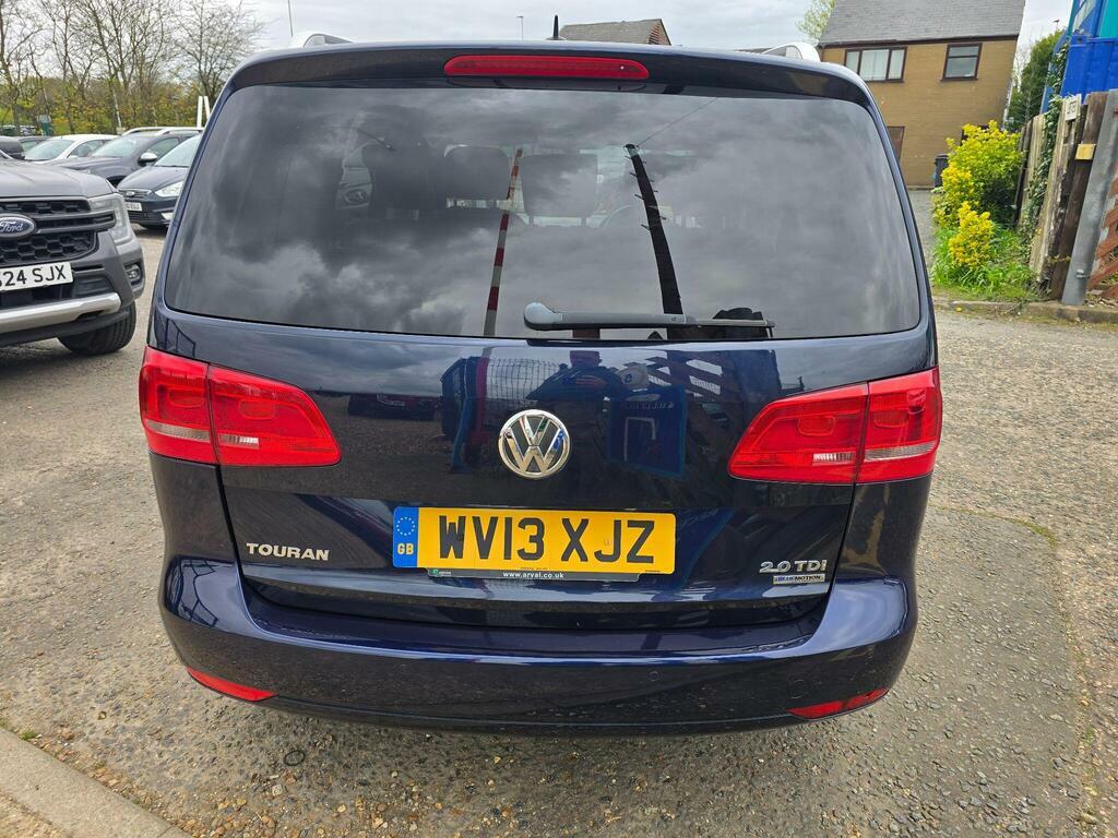 Volkswagen Touran 2.0 Tdi Se Euro 5 Blue #4