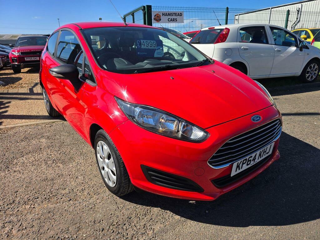 Ford Fiesta 1.25 Studio Euro 5 KP64KHJ Red