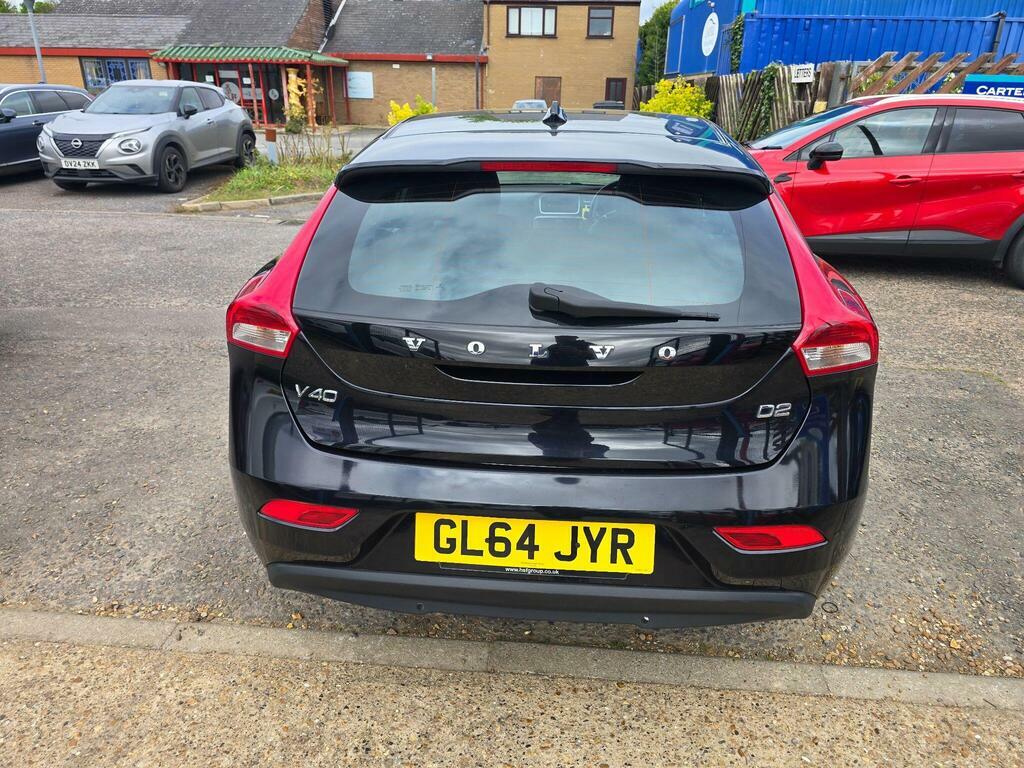 Volvo V40 1.6 D2 Se Lux Nav Euro 5 S S GL64JYR Black #4