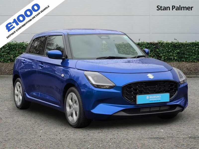 Suzuki Swift 1.2 Mhev Motion Hatchback Hybrid Blue