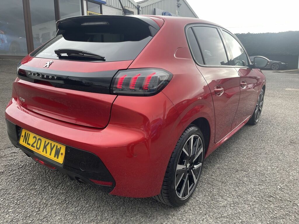Peugeot 208 1.2 Puretech Allure Hatchback Eu NL20KYW Red #3