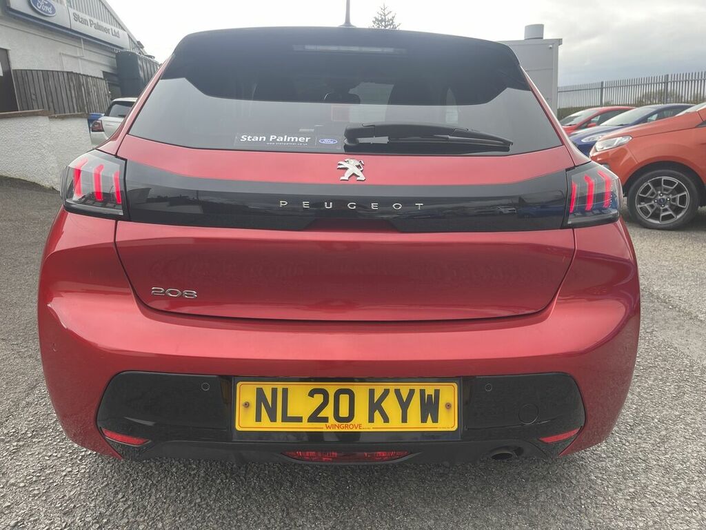 Peugeot 208 1.2 Puretech Allure Hatchback Eu NL20KYW Red #4