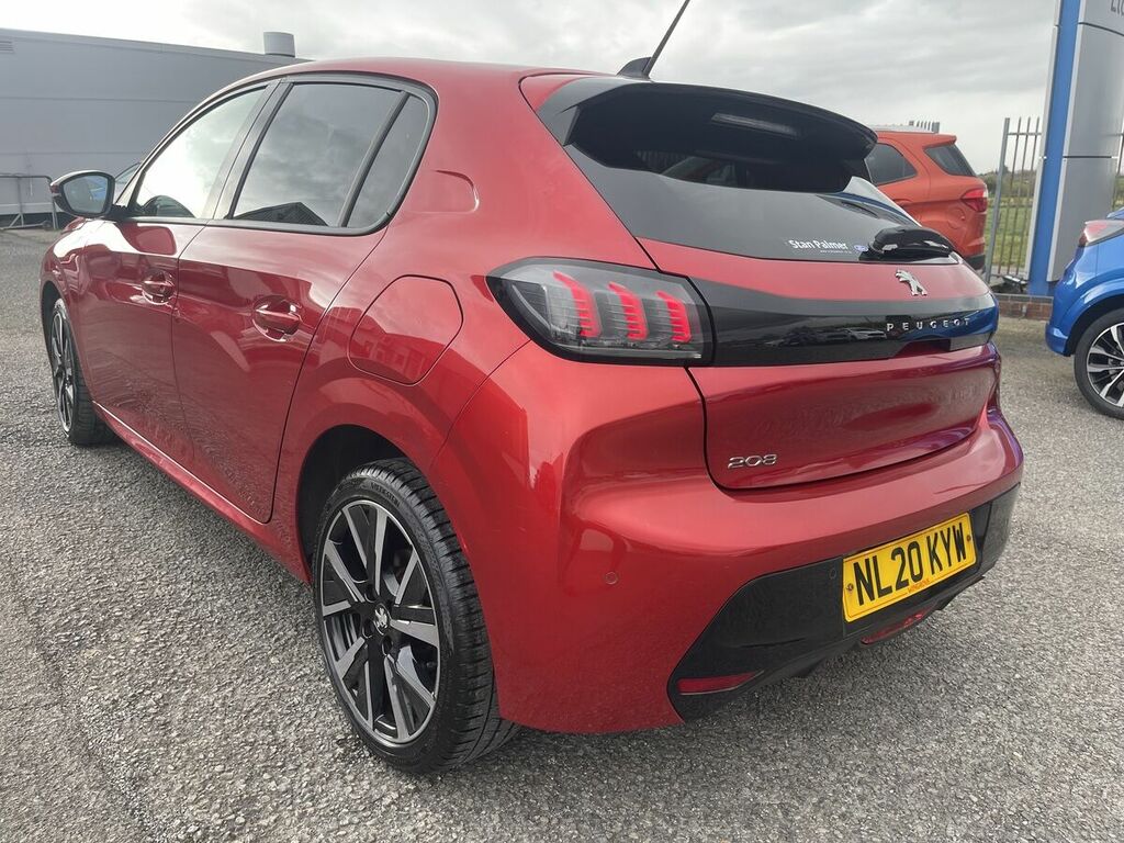 Peugeot 208 1.2 Puretech Allure Hatchback Eu NL20KYW Red #5