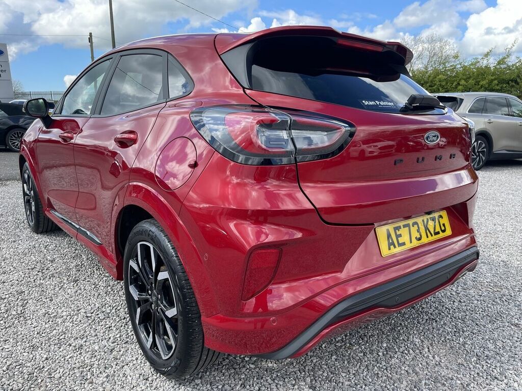 Ford Puma 1.0T Ecoboost Mhev St-line X Suv Hybrid AE73KZG Red #5