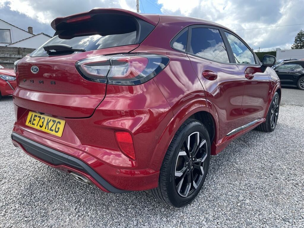 Ford Puma 1.0T Ecoboost Mhev St-line X Suv Hybrid AE73KZG Red #3