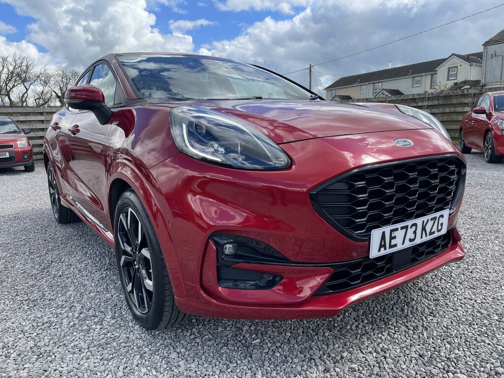 Ford Puma 1.0T Ecoboost Mhev St-line X Suv Hybrid Red