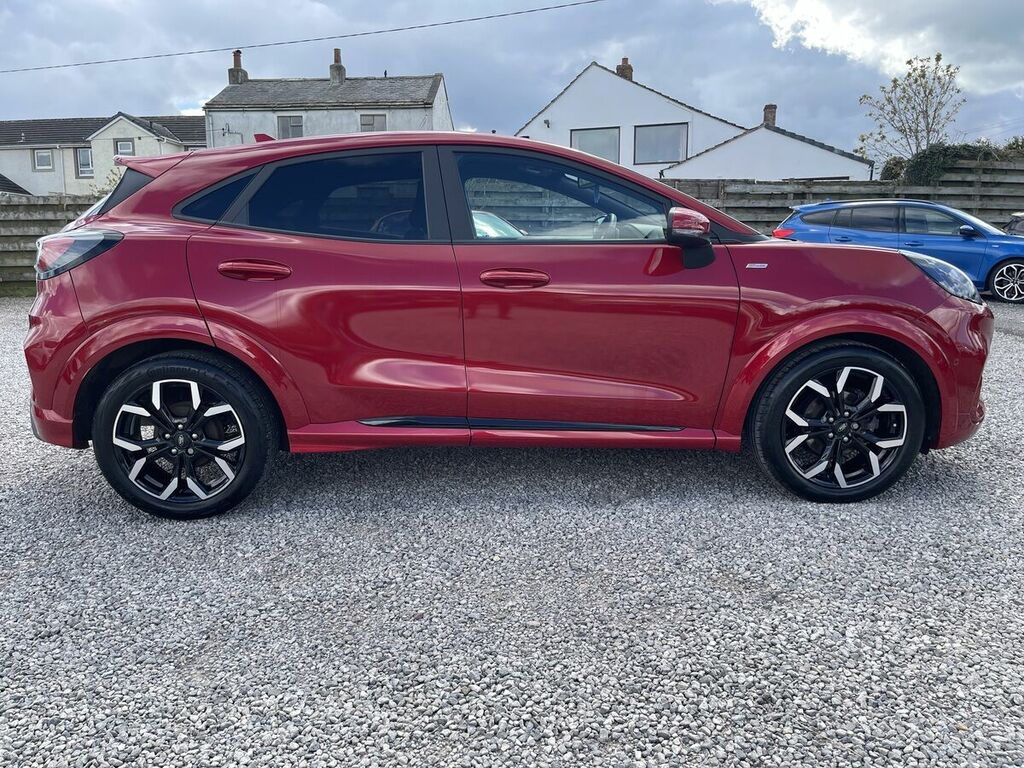 Ford Puma 1.0T Ecoboost Mhev St-line X Suv Hybrid AE73KZG Red #2