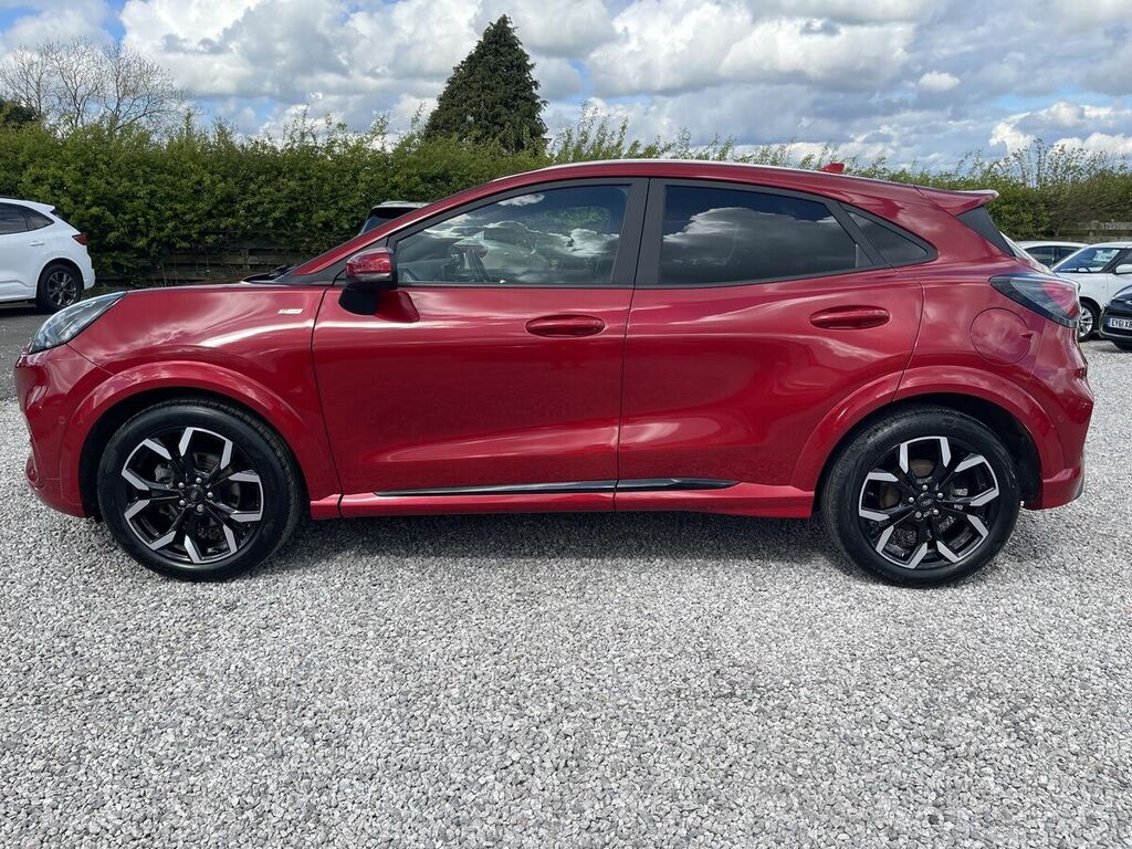 Ford Puma 1.0T Ecoboost Mhev St-line X Suv Hybrid AE73KZG Red #6