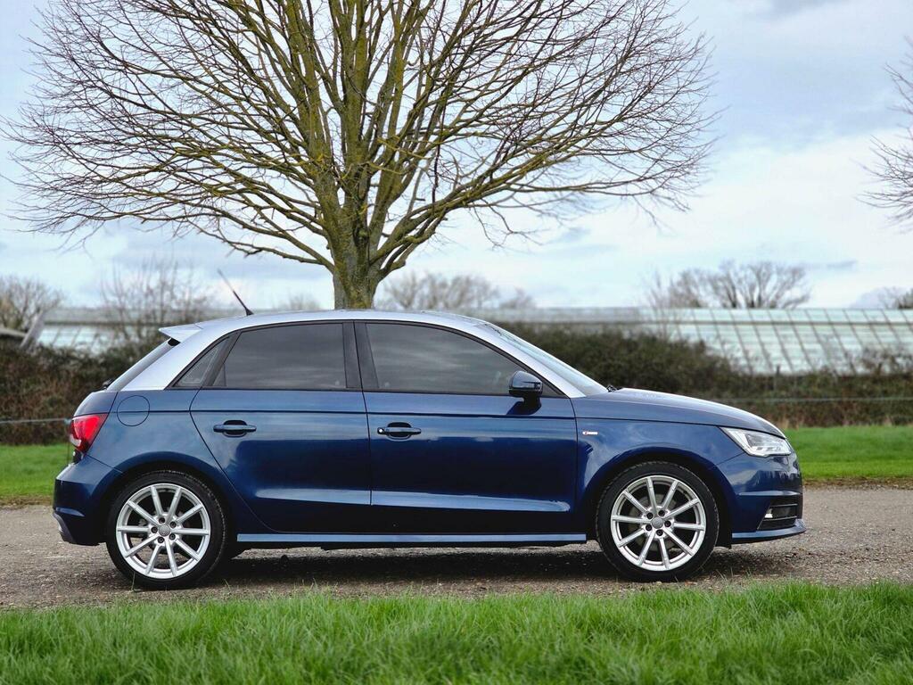 Audi A1 1.4 Tfsi S Line Sportback S Tronic Euro 6 Ss GD15UCS Blue #3