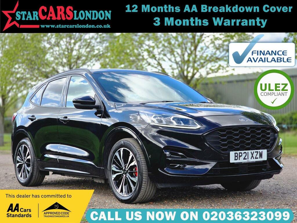 Ford Kuga 2.5 Duratec 14.4Kwh St-line X Edition Cvt Euro 6 Black