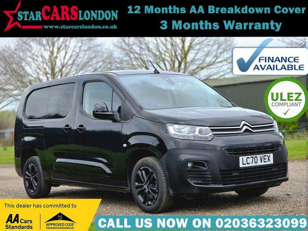 Citroen Berlingo 1.5 Bluehdi 950Driver XL Eat8 Lwb Euro 6 Ss 6D Black
