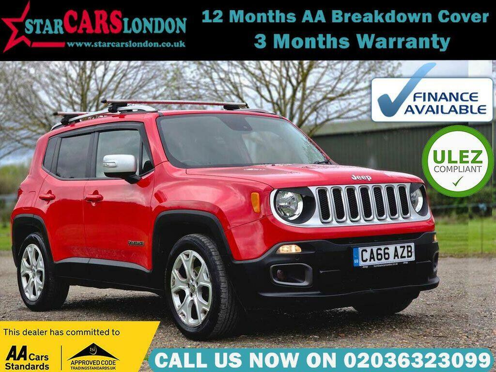 Jeep Renegade 1.4T Multiairii Limited Ddct Euro 6 Ss 201 Red