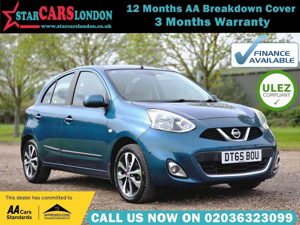 Nissan Micra 1.2 Dig-s Tekna Cvt Euro 6 Ss 201665 Blue
