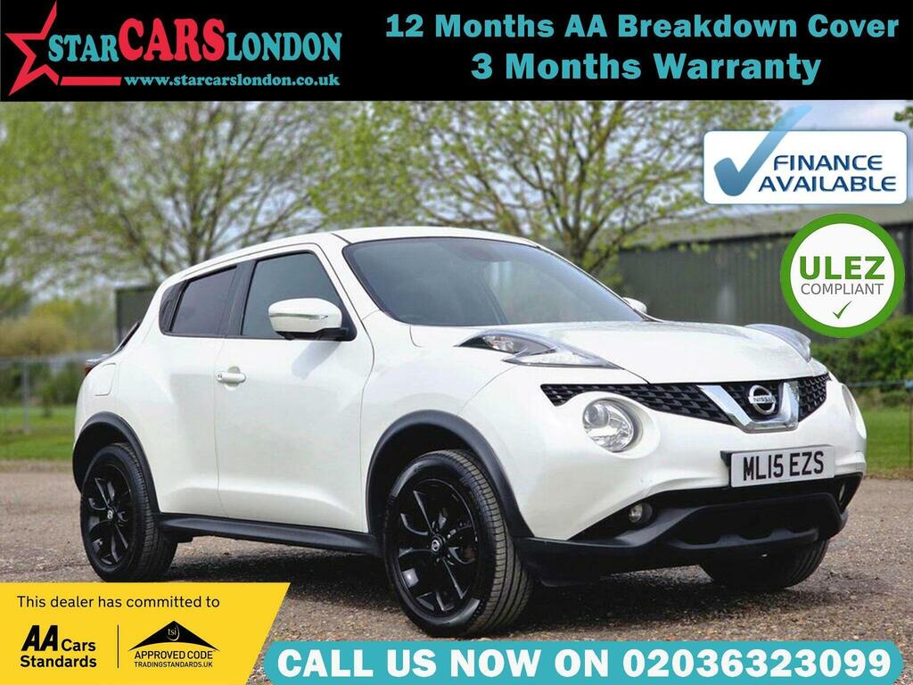 Nissan Juke 1.6 Tekna Xtron Euro 5 201515 White