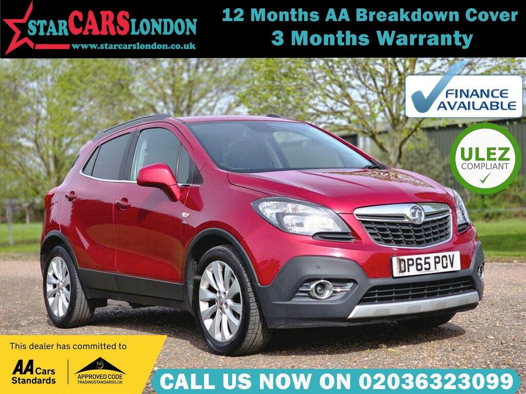 Vauxhall Mokka 1.4I Turbo Se 2Wd Euro 6 201565 Red