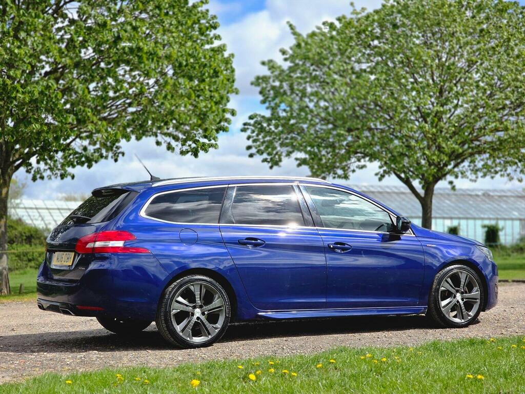 Peugeot 308 SW 1.2 Puretech Gt Line Eat Euro 6 Ss 201616 NU16OBH Blue #4