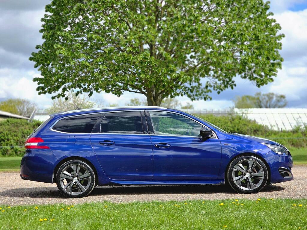 Peugeot 308 SW 1.2 Puretech Gt Line Eat Euro 6 Ss 201616 NU16OBH Blue #3
