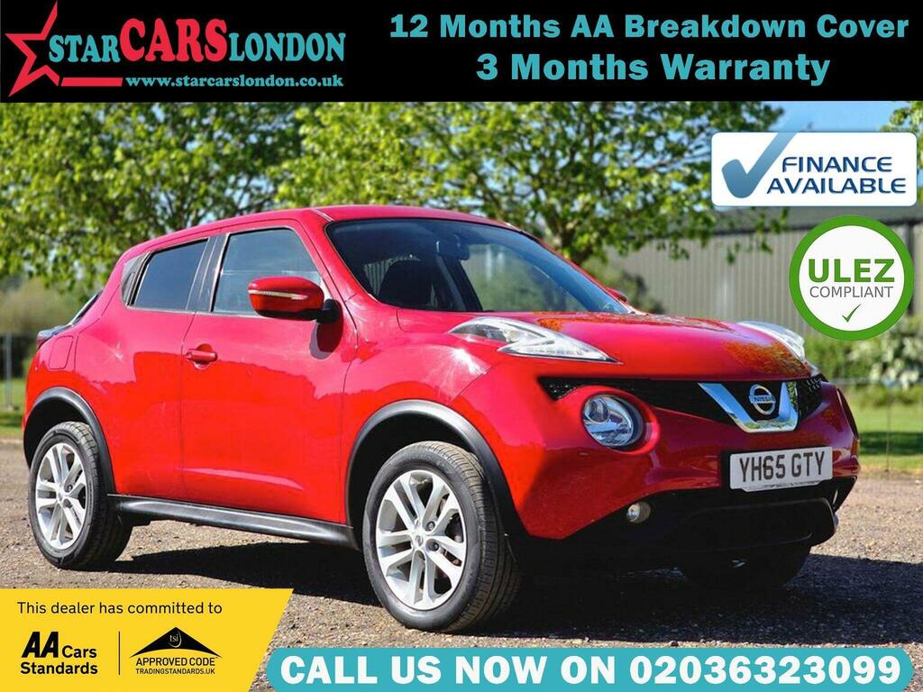Nissan Juke 1.6 Acenta Xtron Euro 6 201565 Red