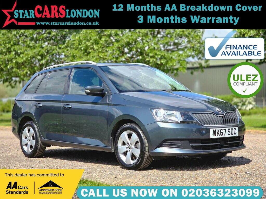 Skoda Fabia 1.0 Tsi Se Dsg Euro 6 Ss 201767 Grey