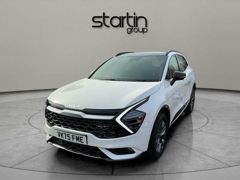 Kia Sportage 1.6 T-gdi Hev Gt-line S White #3