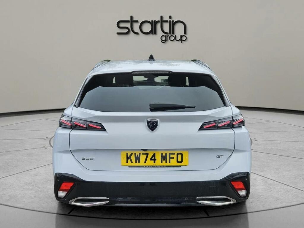 Peugeot 308 SW 1.2 Hybrid Gt E-dsc6 Euro 6 Ss KW74MFO White #6