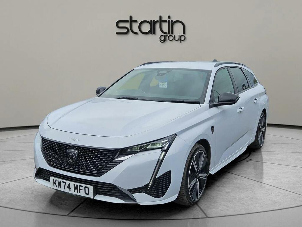 Peugeot 308 SW 1.2 Hybrid Gt E-dsc6 Euro 6 Ss KW74MFO White #3