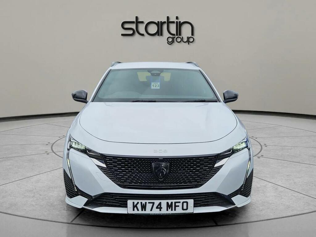 Peugeot 308 SW 1.2 Hybrid Gt E-dsc6 Euro 6 Ss KW74MFO White #2