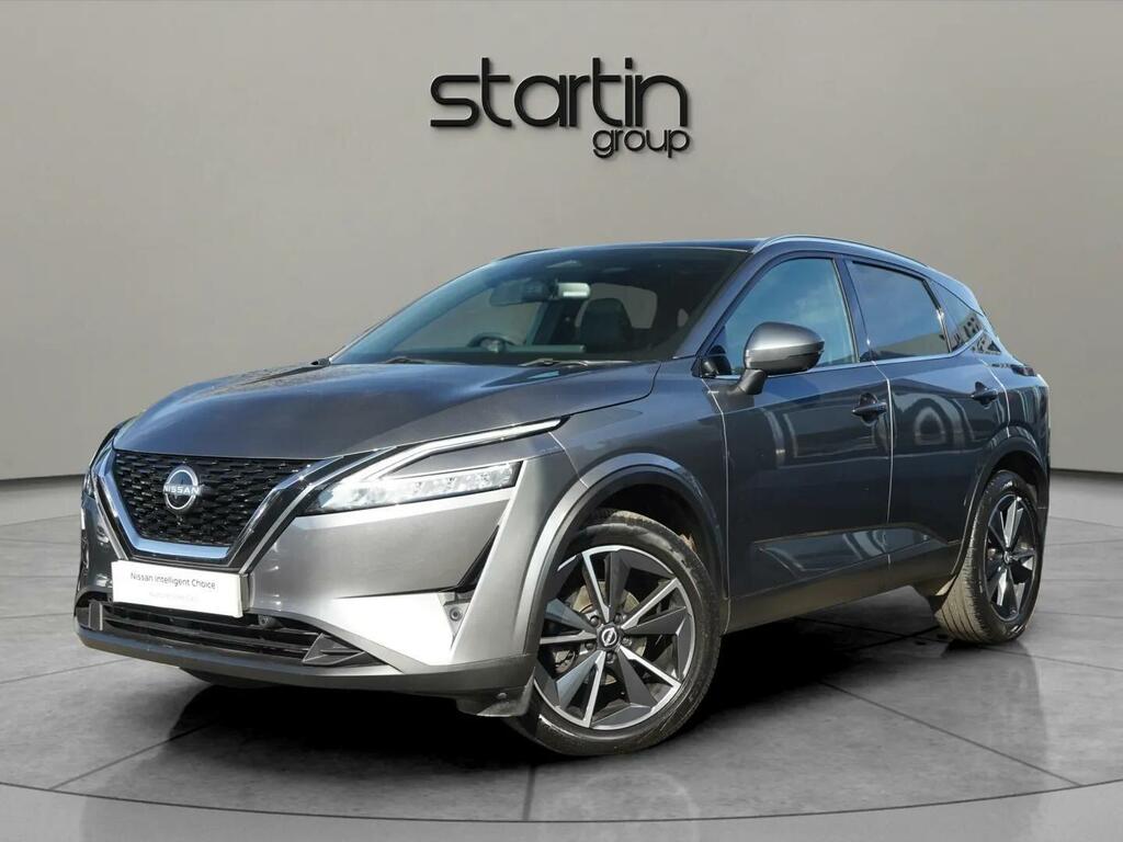 Nissan Qashqai 1.3 Dig-t Mhev Tekna Euro 6 Ss OV72UXJ Grey #3