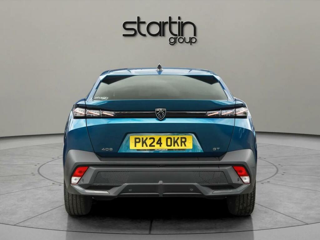 Peugeot 408 1.2 Puretech Gt Fastback Eat Euro 6 Ss PK24OKR Blue #5