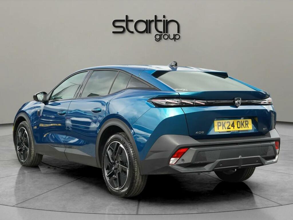 Peugeot 408 1.2 Puretech Gt Fastback Eat Euro 6 Ss PK24OKR Blue #4