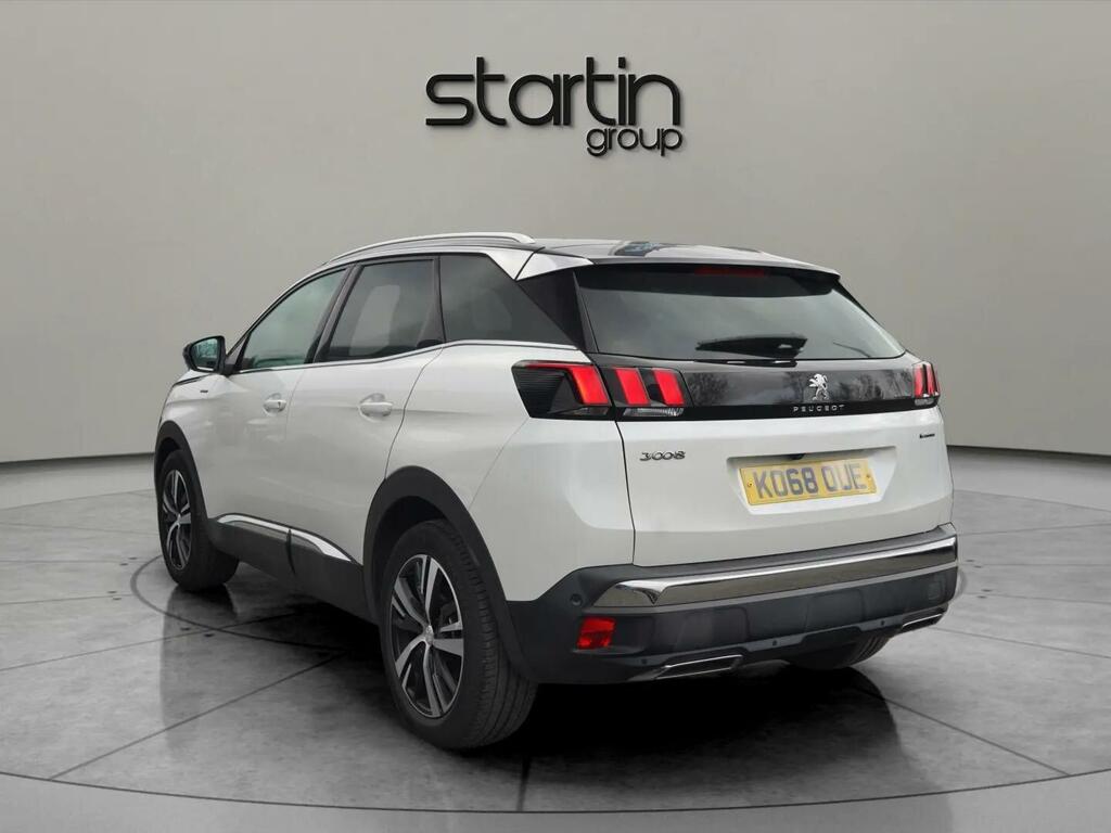 Peugeot 3008 1.5 Bluehdi Gt Line Eat Euro 6 Ss White #4