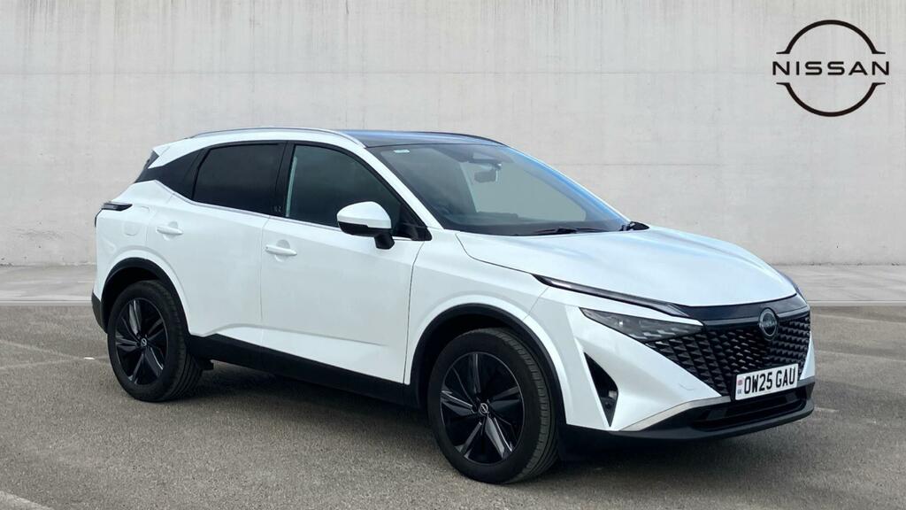Nissan Qashqai 1.3 Dig-t Mhev Tekna Xtron Euro 6 Ss White