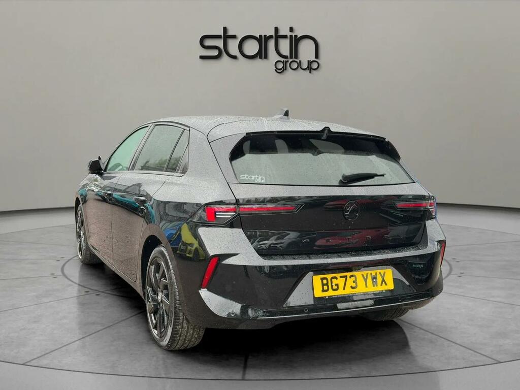 Vauxhall Astra 1.2 Turbo Gs Euro 6 Ss BG73YWX Black #4