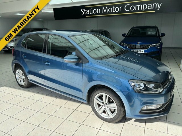 Volkswagen Polo Tdi Bluemotion Tech Match Blue