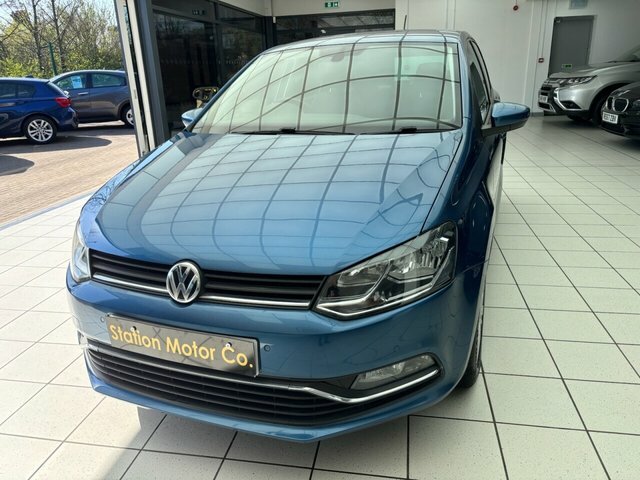 Volkswagen Polo Tdi Bluemotion Tech Match Blue #6